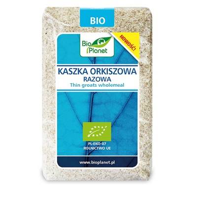 BIO PLANET Kaszka Orkiszowa razowa BIO 400g