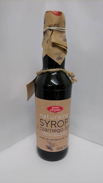 SAMO ZDROWIE Syrop z czarnego bzu 500ml