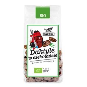 BIO PLANET Daktyle w surowej czekoladzie BIO 100g