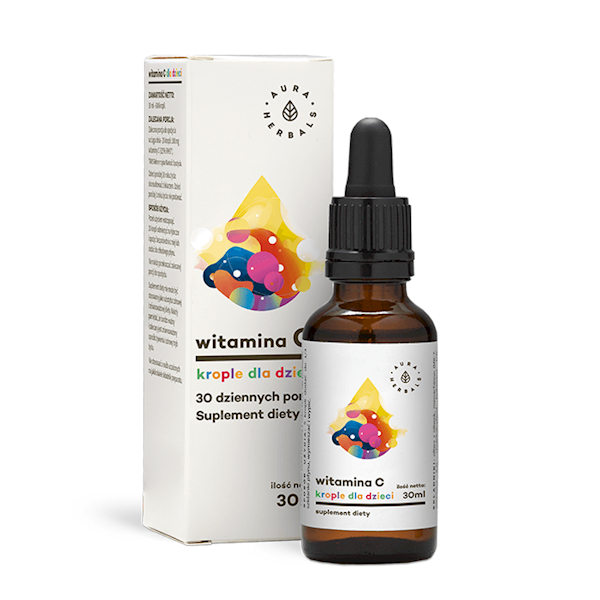 AURA Witamina C krople dla dzieci 50ml