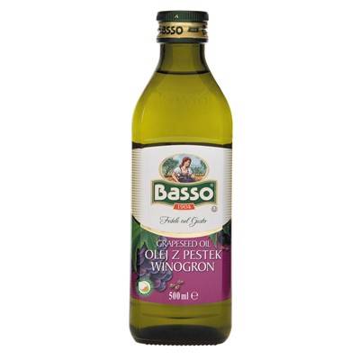 BASSO Olej z pestek winogron 0,5l