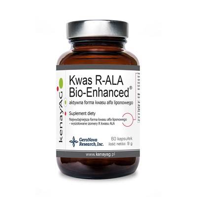 KENAY AG Kwas R-ALA Bio-Enhanced 60kaps.- aktywny 