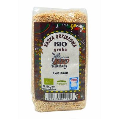 BABALSCY Kasza orkiszowa gruba 0,5kg BIO