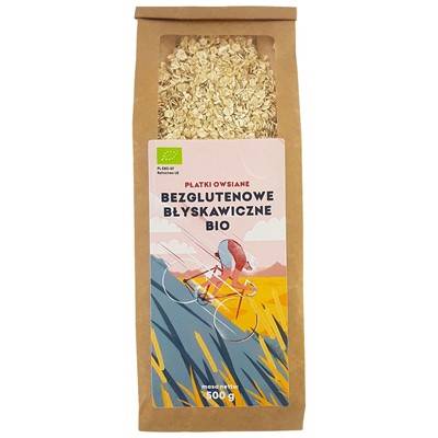 PIĘĆ PRZEMIAN Płatki owsiane b/gluten BŁYSKAW 500g