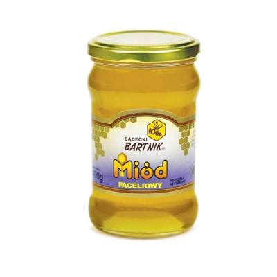 BARTNIK Miód faceliowy 0,4kg.