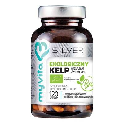 MYVITA SILVER Kelp 150mcg, 120kaps.