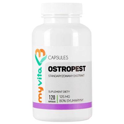 MYVITA Ostropest ekstrakt 125mg, 120kaps.