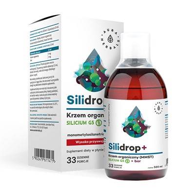 AURA Silidrop+ krzem organiczny + bor 500ml