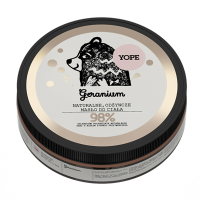 YOPE Masło do ciała Geranium 200ml