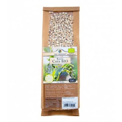 PIĘĆ PRZEMIAN Kasza Coix Bio 500g bezglutenowa