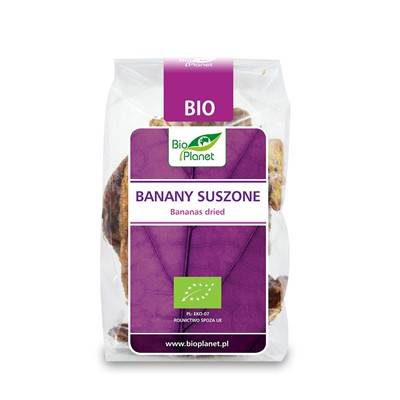 BIO PLANET Banany Suszone BIO 150g