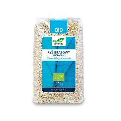 BIO PLANET Ryż Okrągły brązowy BIO 500g