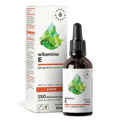 AURA Witamina E Forte na oleju MCT 50ml
