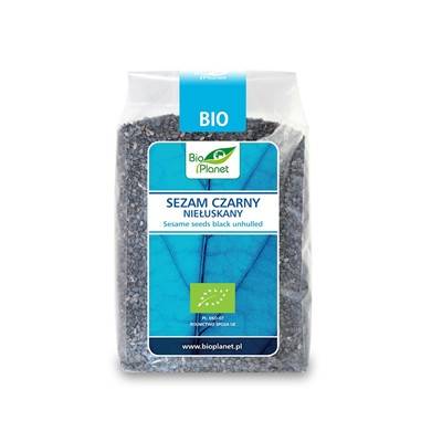 BIO PLANET Sezam Czarny niełuskany BIO 500g