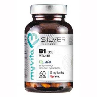 MYVITA SILVER Witamina B1 50mg  60kaps