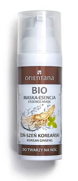 ORIENTANA Bio Maska Esencja Żeńszeń Koreański 50ml