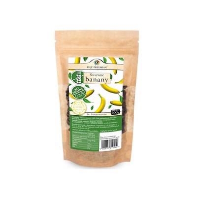 PIĘĆ PRZEMIAN Banany suszone 200g