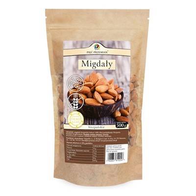 PIĘĆ PRZEMIAN Migdały 500g