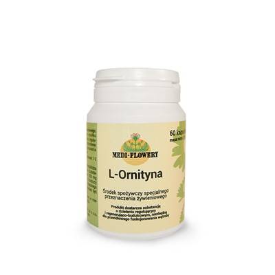 MEDI-FLOWERY L-Ornityna 250mg, 60kaps.