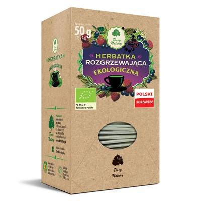DARY NATURY Rozgrzewająca 25x2g fix BIO