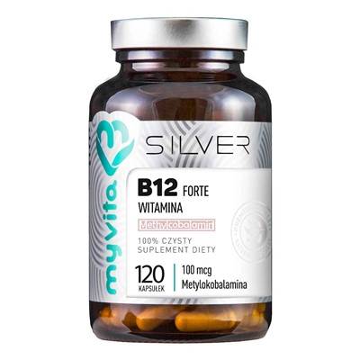 MYVITA SILVER Witamina B12 Forte 100mcg, 120kaps.