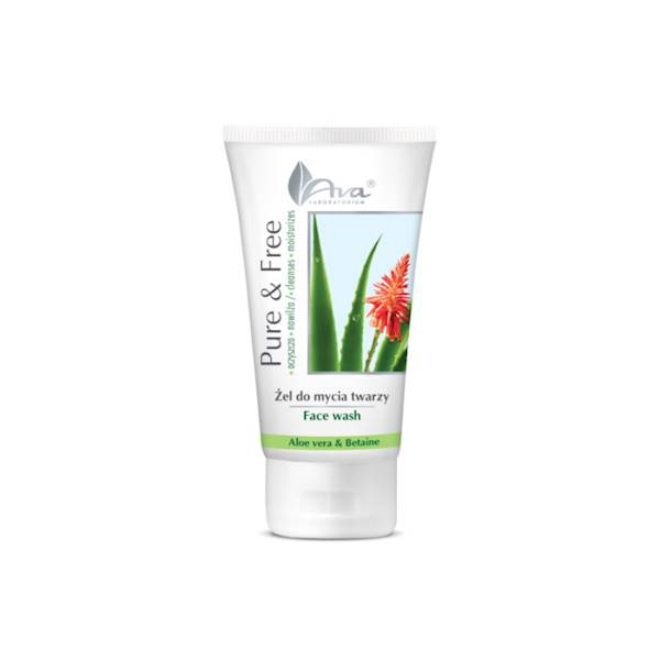AVA PURE & FREE Żel do mycia twarzy 150ml