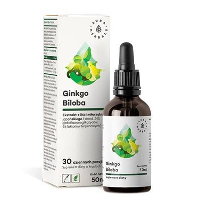 AURA Ginkgo Biloba - standaryzowany ekstrakt 50ml