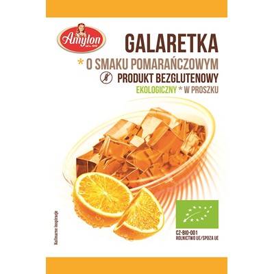 AMYLON Galaretka pomarańczowa bezglutenowa BIO 40g