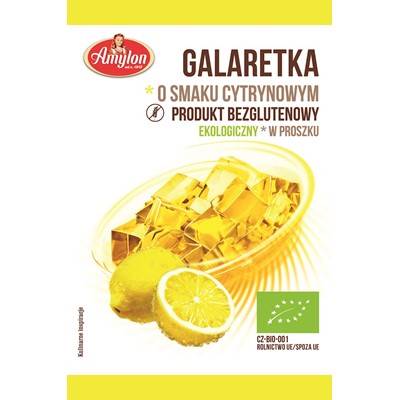 AMYLON Galaretka cytrynowa bezglutenowa BIO 40g