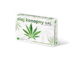 GAL Olej konopny 700mg 60kaps