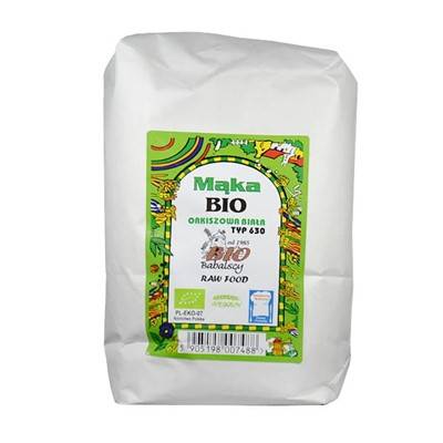 BABALSCY Mąka orkiszowa typ  630 1kg BIO