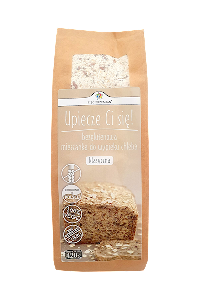 PIĘĆ PRZEMIAN Miesz. d/wy CHLEBA klasyczna 500g