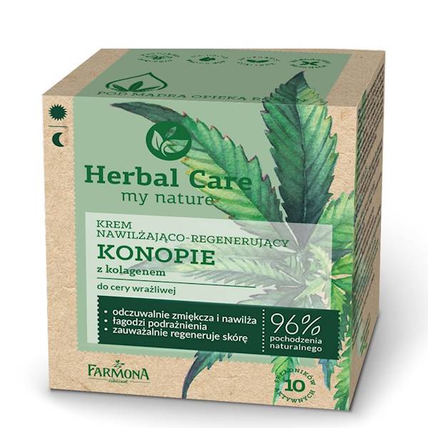 F. HERBAL CARE Krem z konopią i kolagenem 50ml