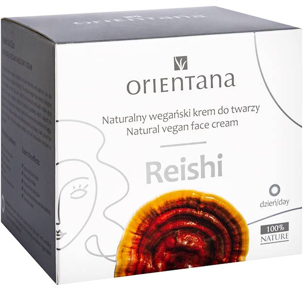 ORIENTANA Wegański Krem d/tw Reishi na dzień 50ml