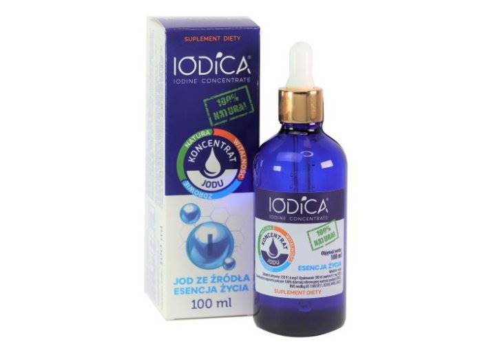 IODICA 100ml Koncentrat Jodu - suplement diety