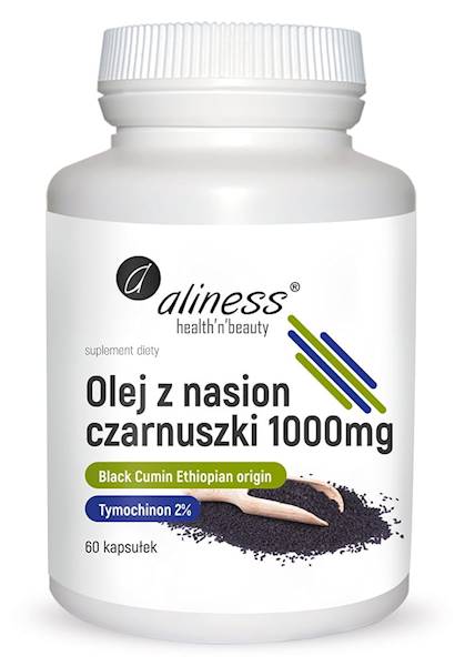 ALINESS Olej z nasion czarnuszki 2% 1000mg 60caps