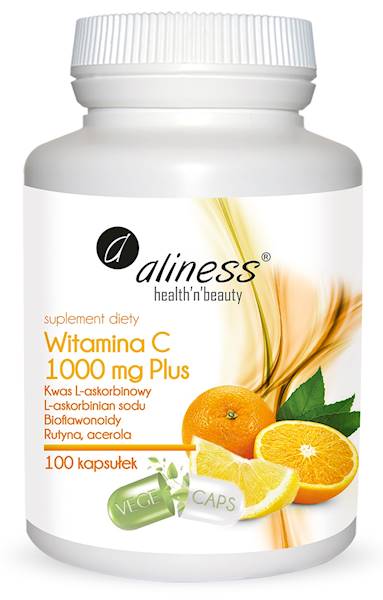 ALINESS Witamina C 1000mg PLUS 100Vcaps