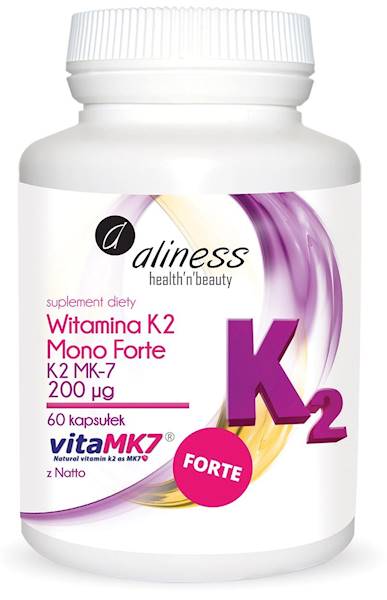 ALINESS Witamina K2 MONO Forte 200mcg