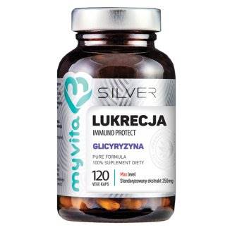 MYVITA SILVER Lukrecja Immuno Protect 120 kaps