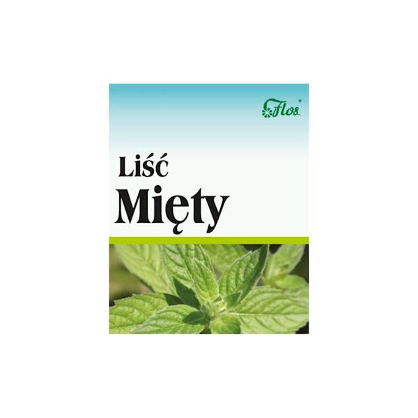 FLOS Mięta liść 50g śr. spożywczy