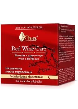 AVA Red Wine - krem na noc do skóry dojrzałej