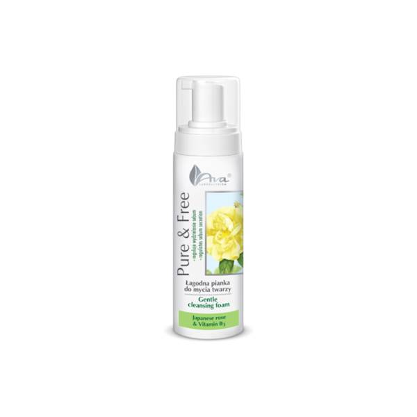 AVA PURE & FREE Łagodna pianka do mycia twar 250ml