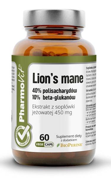 PHARMOVIT Lion's mane 60 kaps.