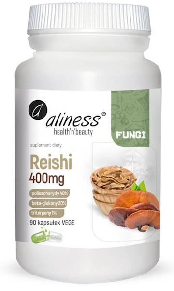 ALINESS Reishi 400mg 90kaps.