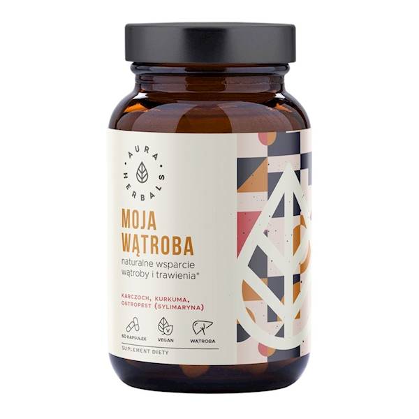 AURA HERBALS Moja wątroba 60 veg. kaps
