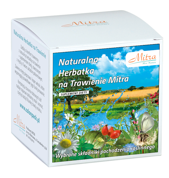 MITRA Naturalna herbatka na trawienie 30*2g