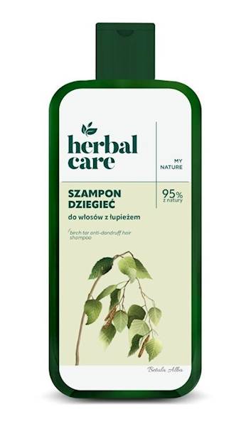 HERBAL CARE Szampon DZIEGIEĆ do wł. z łupieżem 330