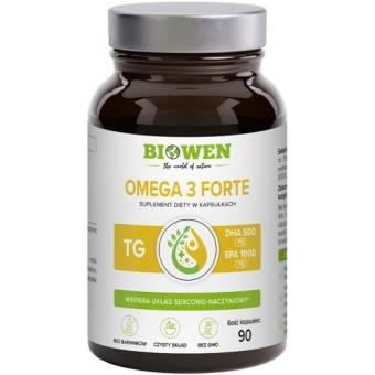 BIOWEN Omega 3 forte 1000mg 90 kaps.