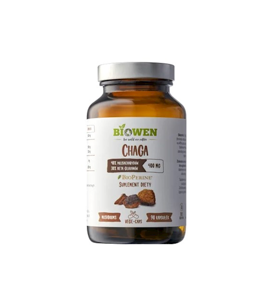 BIOWEN Chaga 400 mg, 90 kaps. 