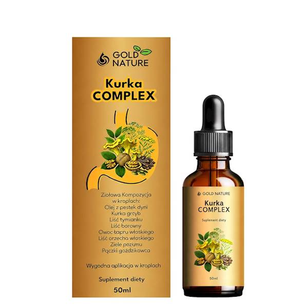 GOLD NATURE Kurka Complex macerat 50ml